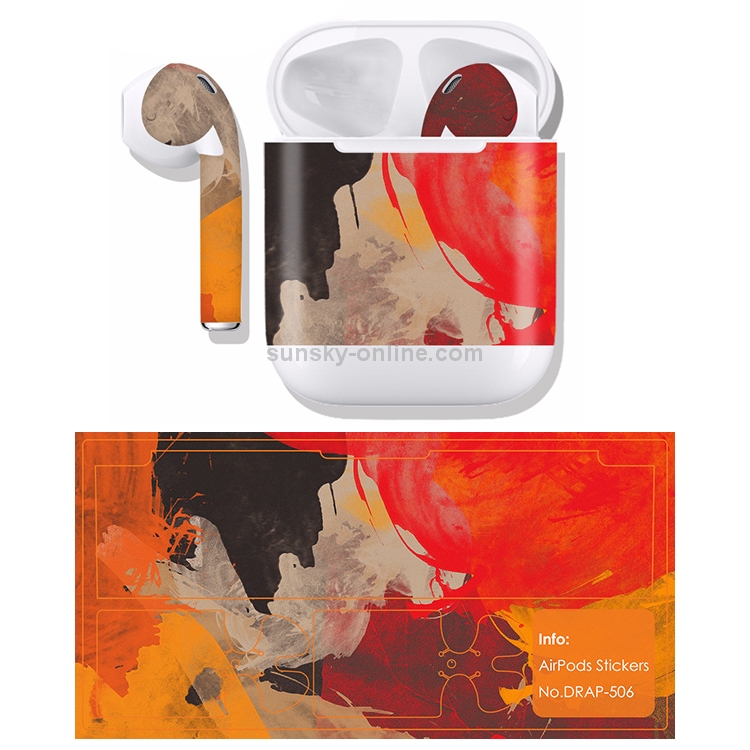 DRAP-506 Airpods Earphones Full Coverage Sticker Earphone Box Anti-lost Protective Film DRAP-506 Airpods Earphones Full Coverage Sticker Earphone Box Anti-lost Protective Film
