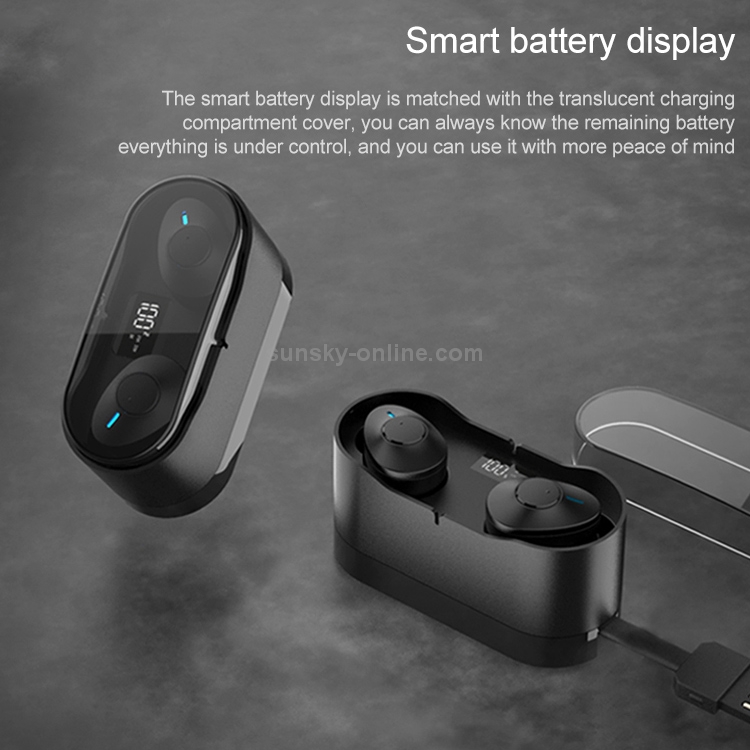 Acer AHR012 Bluetooth 5.0 Tail Charging True Wireless Bluetooth Earphone (Black) Acer AHR012 Bluetooth 5.0 Tail Charging True Wireless Bluetooth Earphone (Black)