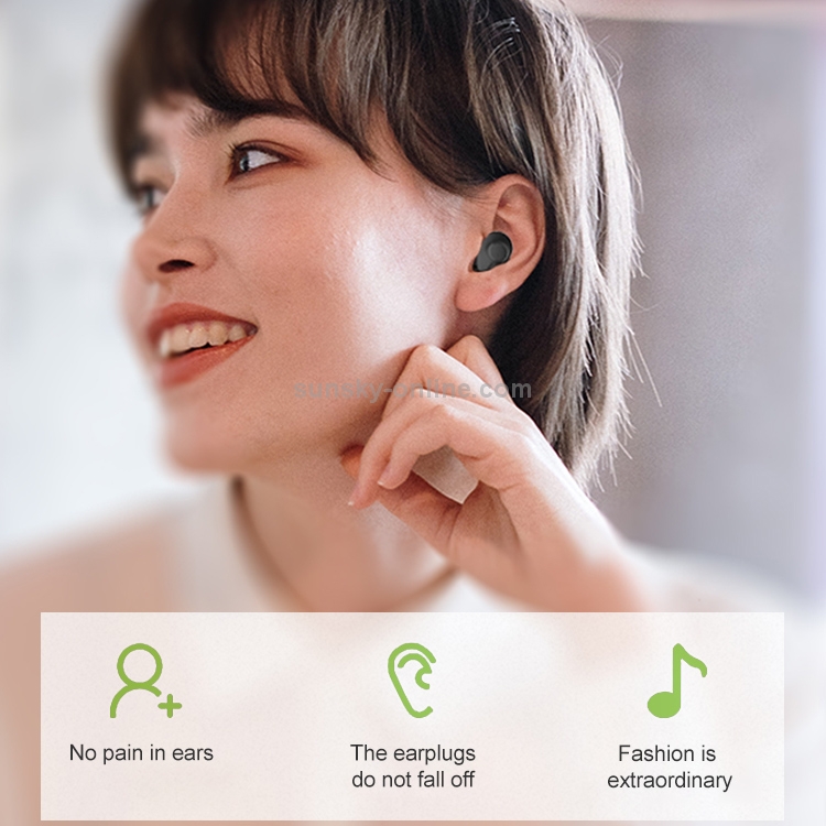 Acer AHR012 Bluetooth 5.0 Tail Charging True Wireless Bluetooth Earphone (Black) Acer AHR012 Bluetooth 5.0 Tail Charging True Wireless Bluetooth Earphone (Black)