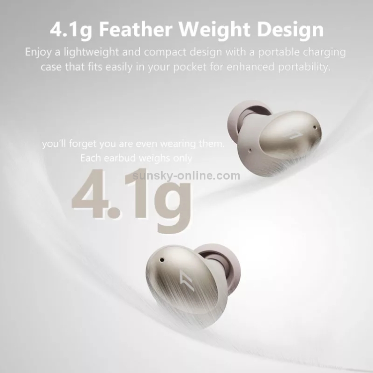 SUNSKY - Original Xiaomi Youpin ESS6001T 1MORE ColorBuds True Wireless  Earphone (Gold)