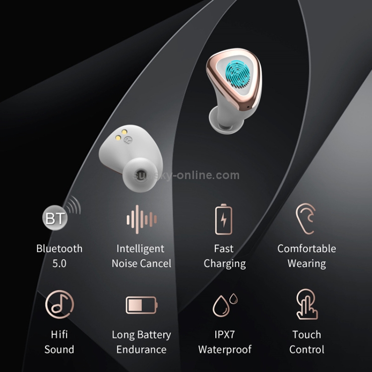 M2-HB Bluetooth 5.0 TWS Stereo Music Wireless Bluetooth Earphone (Black) M2-HB Bluetooth 5.0 TWS Stereo Music Wireless Bluetooth Earphone (Black)