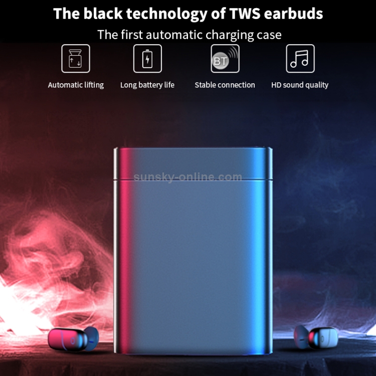 B005 Bluetooth 5.0 TWS True Wireless Waterproof Noise Reduction Sports Wireless Bluetooth Earphone (Black) B005 Bluetooth 5.0 TWS True Wireless Waterproof Noise Reduction Sports Wireless Bluetooth Earphone (Black)