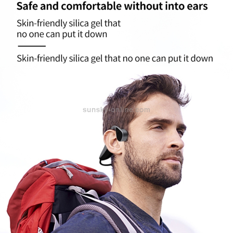 K8 Bone Conduction Bluetooth 5.0 Sports Running Earphone (Black) K8 Bone Conduction Bluetooth 5.0 Sports Running Earphone (Black)