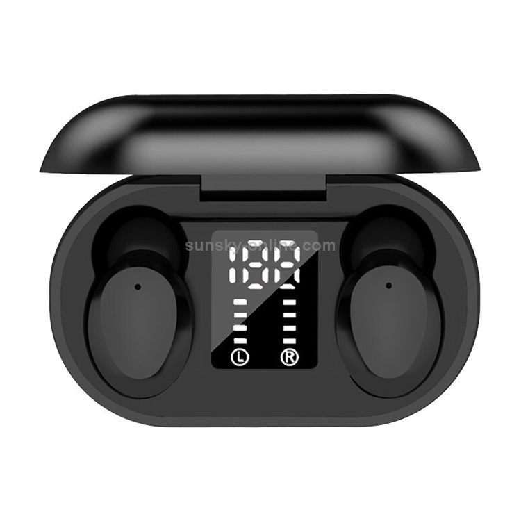 F12 CVC 8.0 Noise Reduction Bluetooth Earphone with Charging Box & Three-screen Battery Display, Support Touch & HD Call & Siri & Automatic Pairing F12 CVC 8.0 Noise Reduction Bluetooth Earphone with Charging Box & Three-screen Battery Display, Support Touch & HD Call & Siri & Automatic Pairing