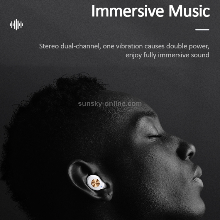 USAMS USAMS-ES001 Bluetooth 5.0 Mini TWS Binaural Wireless Bluetooth Earphone(Black) USAMS USAMS-ES001 Bluetooth 5.0 Mini TWS Binaural Wireless Bluetooth Earphone(Black)