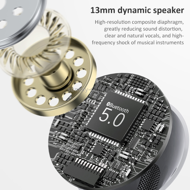 USAMS USAMS-YY001 Bluetooth 5.0 TWS Binaural In-ear Wireless Bluetooth Earphone USAMS USAMS-YY001 Bluetooth 5.0 TWS Binaural In-ear Wireless Bluetooth Earphone