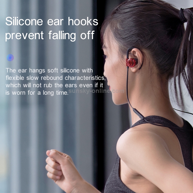 Baseus COVO S17 Pro Bluetooth 5.0 Smart Bluetooth Earphone, Built-in Xiaodu Version(Red) Baseus COVO S17 Pro Bluetooth 5.0 Smart Bluetooth Earphone, Built-in Xiaodu Version(Red)
