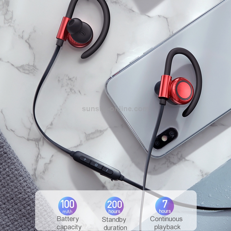 Baseus COVO S17 Pro Bluetooth 5.0 Smart Bluetooth Earphone, Built-in Xiaodu Version(Red) Baseus COVO S17 Pro Bluetooth 5.0 Smart Bluetooth Earphone, Built-in Xiaodu Version(Red)
