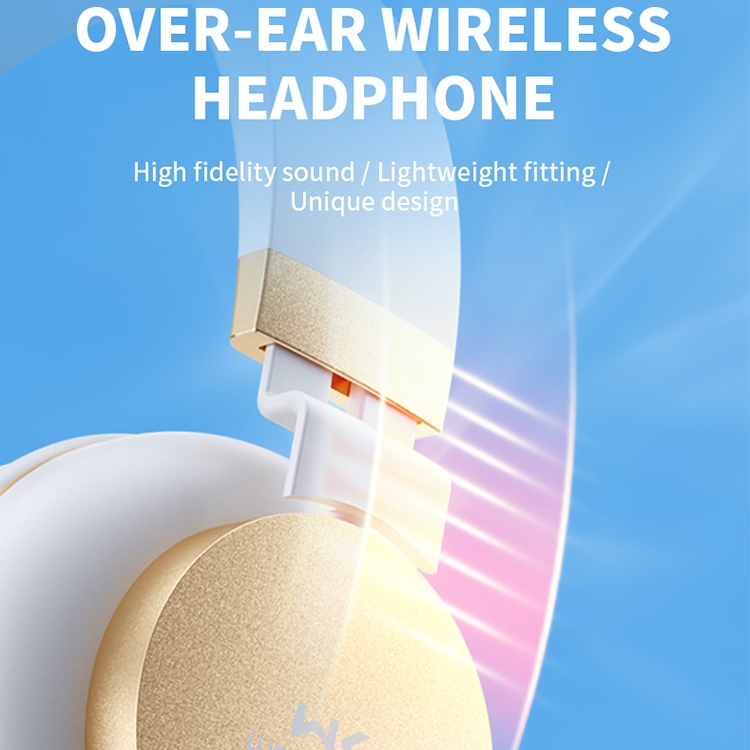 WK M10 Foldable Wireless Bluetooth Headset(White) WK M10 Foldable Wireless Bluetooth Headset(White)