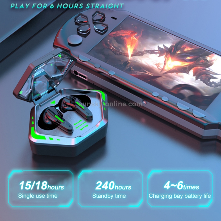 MD128 Bluetooth 5.2 Dual Modes Gaming Wireless Bluetooth Earphone - 2