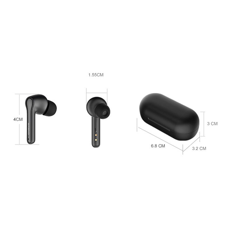 ETE-52 TWS In-ear Stereo Low Latency Bluetooth 5.0 Gaming Earphones (Black) ETE-52 TWS In-ear Stereo Low Latency Bluetooth 5.0 Gaming Earphones (Black)
