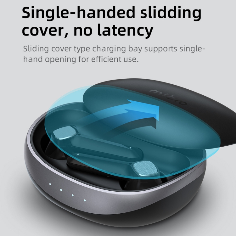 Mibro S1 IPX5 Waterproof TWS Bluetooth 5.3 ENC Noise Reduction Earphone with Mic(Black) Mibro S1 IPX5 Waterproof TWS Bluetooth 5.3 ENC Noise Reduction Earphone with Mic(Black)