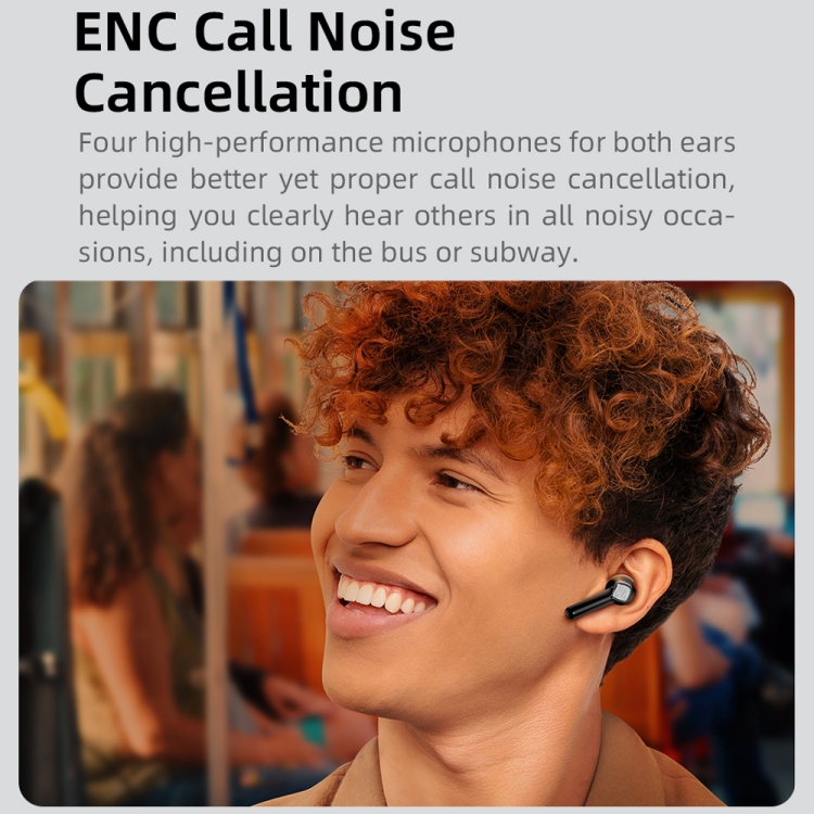 Mibro S1 IPX5 Waterproof TWS Bluetooth 5.3 ENC Noise Reduction Earphone with Mic(Black) Mibro S1 IPX5 Waterproof TWS Bluetooth 5.3 ENC Noise Reduction Earphone with Mic(Black)