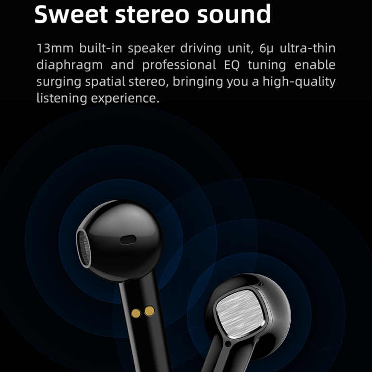Mibro S1 IPX5 Waterproof TWS Bluetooth 5.3 ENC Noise Reduction Earphone with Mic(Black) Mibro S1 IPX5 Waterproof TWS Bluetooth 5.3 ENC Noise Reduction Earphone with Mic(Black)