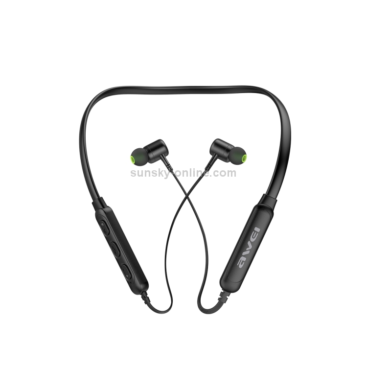 awei G30BL Neck-mounted Wireless Bluetooth Sports Stereo Earphone(Black) awei G30BL Neck-mounted Wireless Bluetooth Sports Stereo Earphone(Black)
