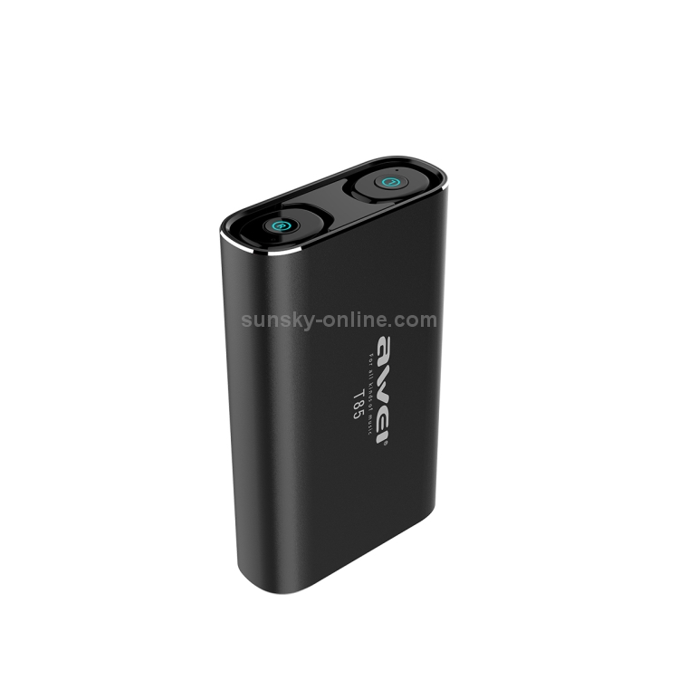 awei T85 Binaural wireless Bluetooth Headset (Black) awei T85 Binaural wireless Bluetooth Headset (Black)