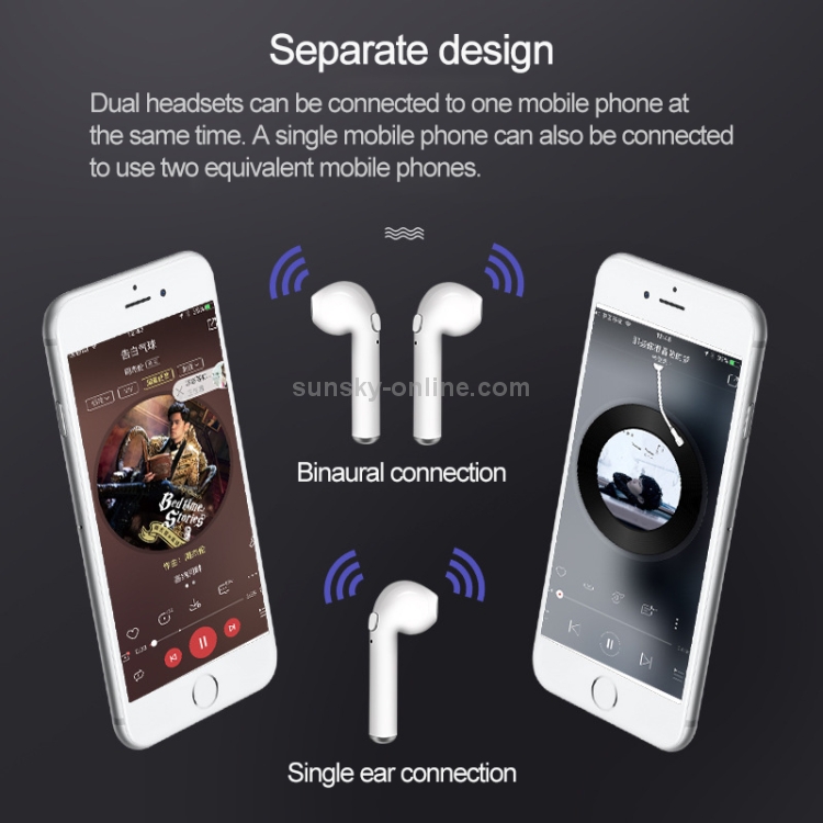 i8S TWS Bluetooth Headset 5.0 Copper Ring Speaker Double Ear True Stereo Touch Bluetooth Headset i8S TWS Bluetooth Headset 5.0 Copper Ring Speaker Double Ear True Stereo Touch Bluetooth Headset