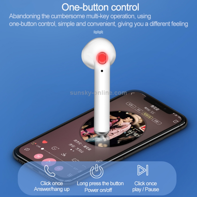 i8S TWS Bluetooth Headset 5.0 Copper Ring Speaker Double Ear True Stereo Touch Bluetooth Headset i8S TWS Bluetooth Headset 5.0 Copper Ring Speaker Double Ear True Stereo Touch Bluetooth Headset