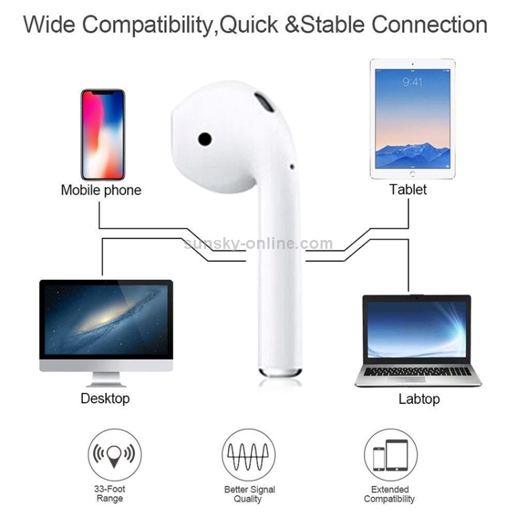 Lanpice XY-PODS10 TWS Bluetooth Headset 5.0 Full Touch Support Open Cover Popup Bluetooth Headset Support Wireless Charge Function Lanpice XY-PODS10 TWS Bluetooth Headset 5.0 Full Touch Support Open Cover Popup Bluetooth Headset Support Wireless Charge Function