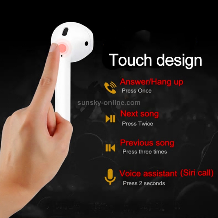 Lanpice XY-PODS10 TWS Bluetooth Headset 5.0 Full Touch Support Open Cover Popup Bluetooth Headset Support Wireless Charge Function Lanpice XY-PODS10 TWS Bluetooth Headset 5.0 Full Touch Support Open Cover Popup Bluetooth Headset Support Wireless Charge Function