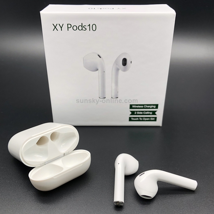 Lanpice XY-PODS10 TWS Bluetooth Headset 5.0 Full Touch Support Open Cover Popup Bluetooth Headset Support Wireless Charge Function Lanpice XY-PODS10 TWS Bluetooth Headset 5.0 Full Touch Support Open Cover Popup Bluetooth Headset Support Wireless Charge Function