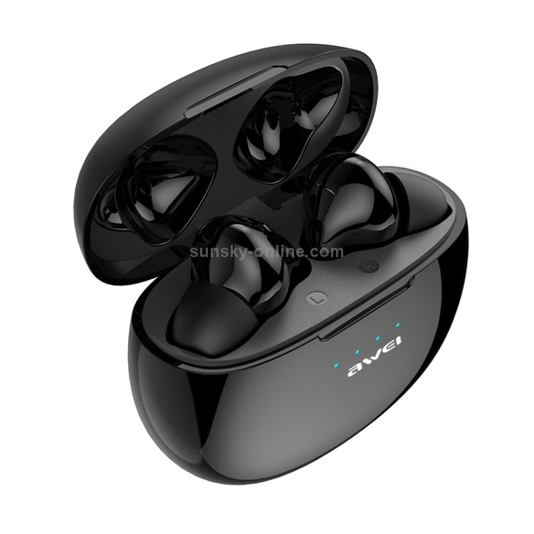 awei T15 TWS Bluetooth V5.0 Ture Wireless Sports Headset with Charging Case(Black) awei T15 TWS Bluetooth V5.0 Ture Wireless Sports Headset with Charging Case(Black)