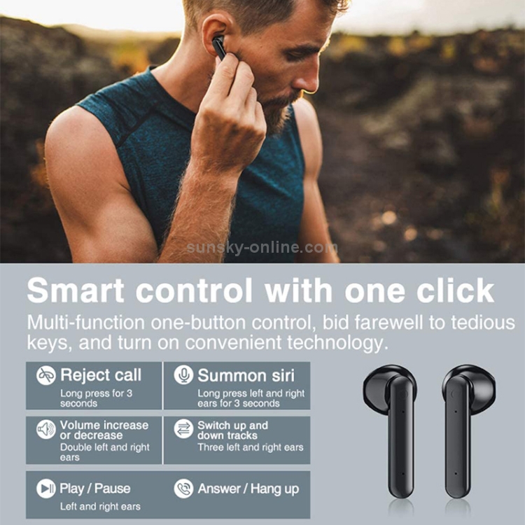 L12 Bluetooth 5.0 TWS Touch Digital Display Wireless Bluetooth Earphone with Charging Box(White) L12 Bluetooth 5.0 TWS Touch Digital Display Wireless Bluetooth Earphone with Charging Box(White)