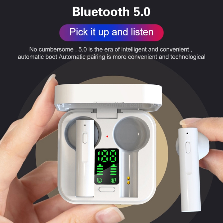 Air6 Plus Bluetooth 5.0 Mini Solar Charging Sport Wireless Bluetooth Earphone with Charging Box Air6 Plus Bluetooth 5.0 Mini Solar Charging Sport Wireless Bluetooth Earphone with Charging Box