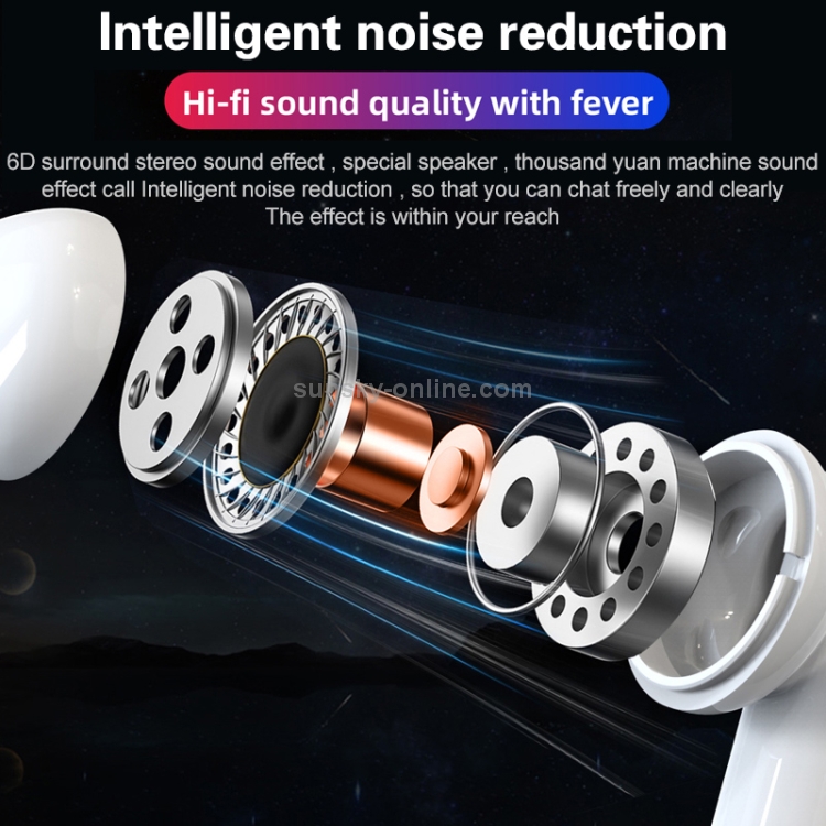 Air6 Plus Bluetooth 5.0 Mini Solar Charging Sport Wireless Bluetooth Earphone with Charging Box Air6 Plus Bluetooth 5.0 Mini Solar Charging Sport Wireless Bluetooth Earphone with Charging Box