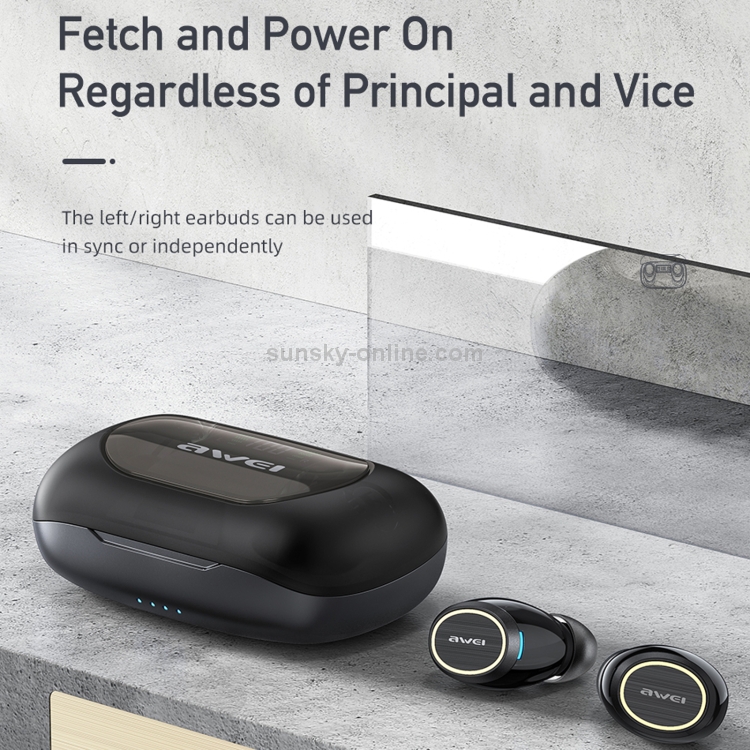 awei TA3 Bluetooth 5.0 ANC Active Noise Reduction Wireless Bluetooth Earphone (Black) awei TA3 Bluetooth 5.0 ANC Active Noise Reduction Wireless Bluetooth Earphone (Black)