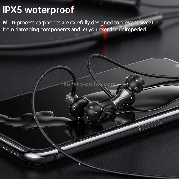 Original Lenovo HE05X IPX5 Waterproof Neck-mounted Bluetooth Earphone with Magnetic & Wire Control Function (Red) Original Lenovo HE05X IPX5 Waterproof Neck-mounted Bluetooth Earphone with Magnetic & Wire Control Function (Red)