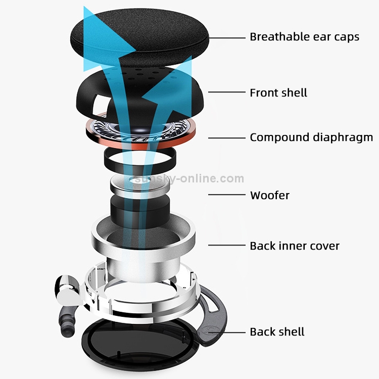HP-1376 TWS Ear-mounted Wireless Sports Bluetooth Earphone, Support Touch & 64GB TF Card & Call & Voice Assistant(Black) HP-1376 TWS Ear-mounted Wireless Sports Bluetooth Earphone, Support Touch & 64GB TF Card & Call & Voice Assistant(Black)