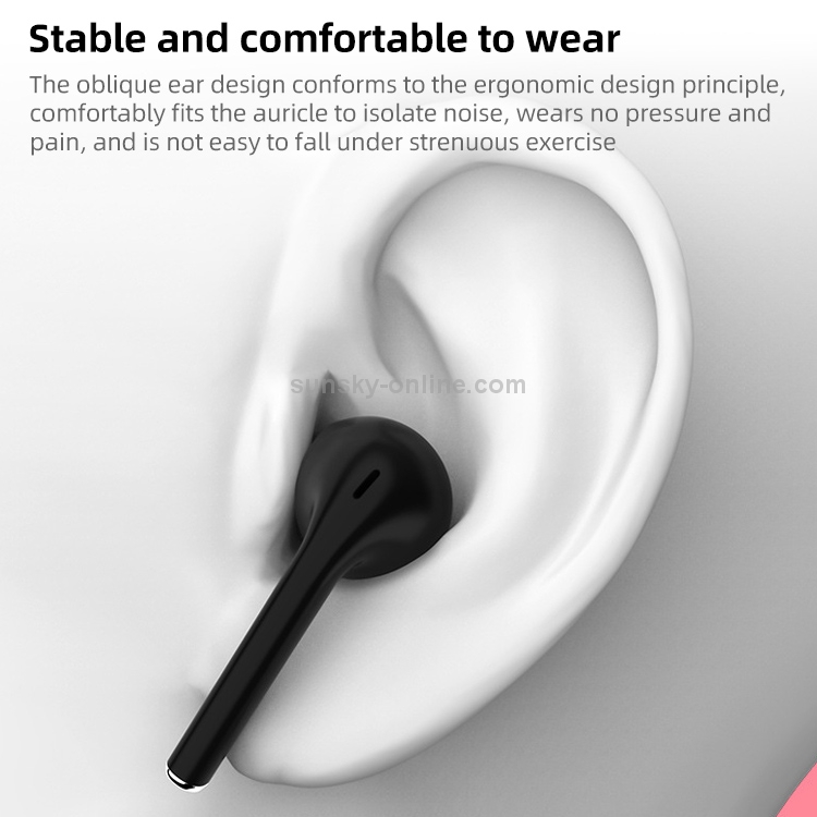 U5 TWS Watch Style Wireless Sports Bluetooth Earphone with Charging Box, Support Touch & TF Card & Call (Pink) U5 TWS Watch Style Wireless Sports Bluetooth Earphone with Charging Box, Support Touch & TF Card & Call (Pink)