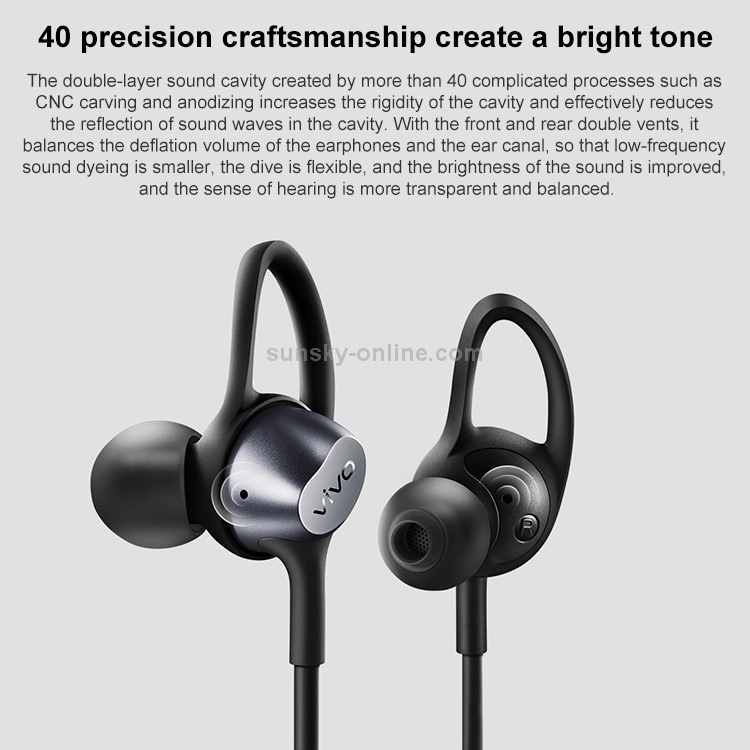Original vivo HP2055 6020002 Bluetooth 5.0 Neck-mounted Wireless Sports Bluetooth Earphone Original vivo HP2055 6020002 Bluetooth 5.0 Neck-mounted Wireless Sports Bluetooth Earphone