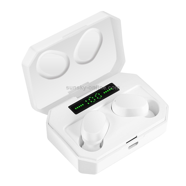 DT-14 Wireless Two Ear Bluetooth Headset Supports Touch & Smart Magnetic Charging & Power On Automatic Pairing(White) DT-14 Wireless Two Ear Bluetooth Headset Supports Touch & Smart Magnetic Charging & Power On Automatic Pairing(White)