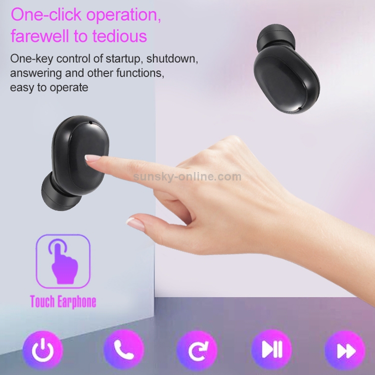 DT-14 Wireless Two Ear Bluetooth Headset Supports Touch & Smart Magnetic Charging & Power On Automatic Pairing(White) DT-14 Wireless Two Ear Bluetooth Headset Supports Touch & Smart Magnetic Charging & Power On Automatic Pairing(White)
