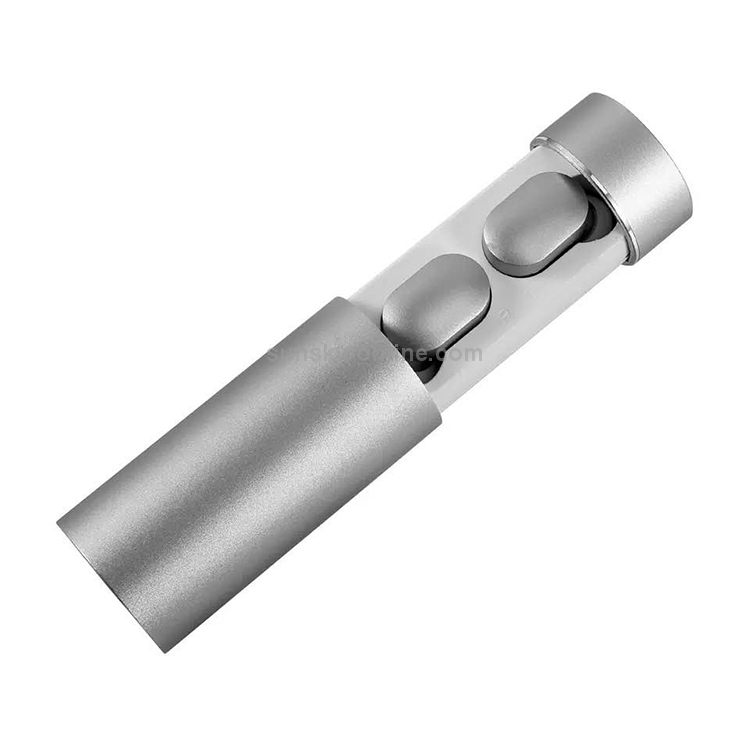 DT-16 Wireless Two Ear Bluetooth Headset Supports Touch & Smart Magnetic Charging & Power On Automatic Pairing (Silver) DT-16 Wireless Two Ear Bluetooth Headset Supports Touch & Smart Magnetic Charging & Power On Automatic Pairing (Silver)