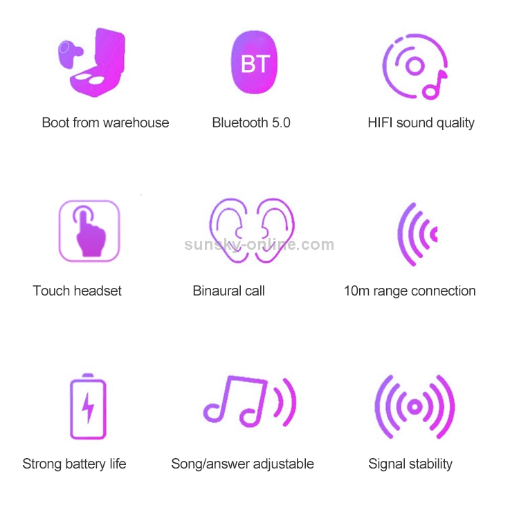 DT-16 Wireless Two Ear Bluetooth Headset Supports Touch & Smart Magnetic Charging & Power On Automatic Pairing (Silver) DT-16 Wireless Two Ear Bluetooth Headset Supports Touch & Smart Magnetic Charging & Power On Automatic Pairing (Silver)