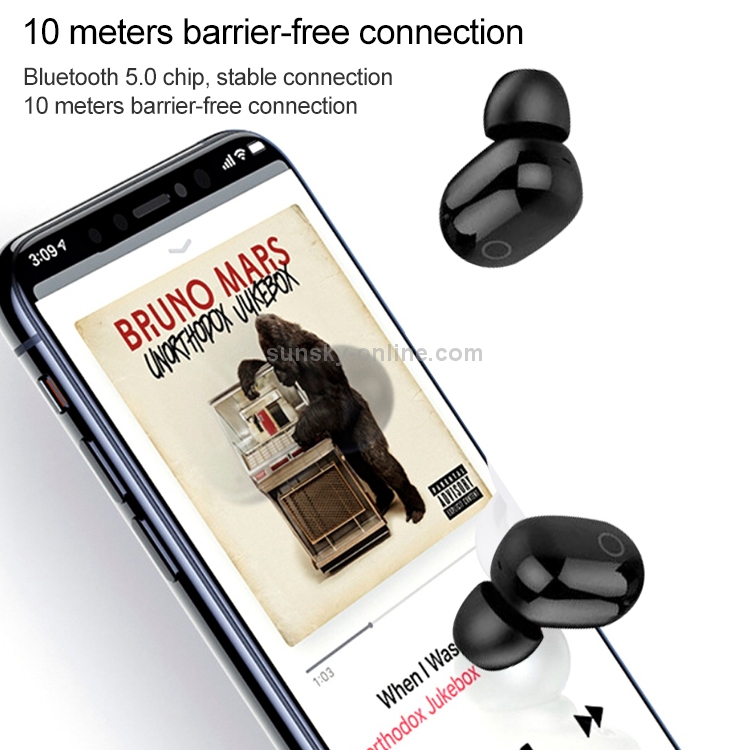 Dt-18 Wireless Two Ear Bluetooth Headset With 2000mAh Charging Cabin & Touch & Intelligent Magnetic Suction Charging (White) Dt-18 Wireless Two Ear Bluetooth Headset With 2000mAh Charging Cabin & Touch & Intelligent Magnetic Suction Charging (White)