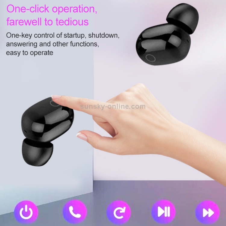 Dt-18 Wireless Two Ear Bluetooth Headset With 2000mAh Charging Cabin & Touch & Intelligent Magnetic Suction Charging (White) Dt-18 Wireless Two Ear Bluetooth Headset With 2000mAh Charging Cabin & Touch & Intelligent Magnetic Suction Charging (White)