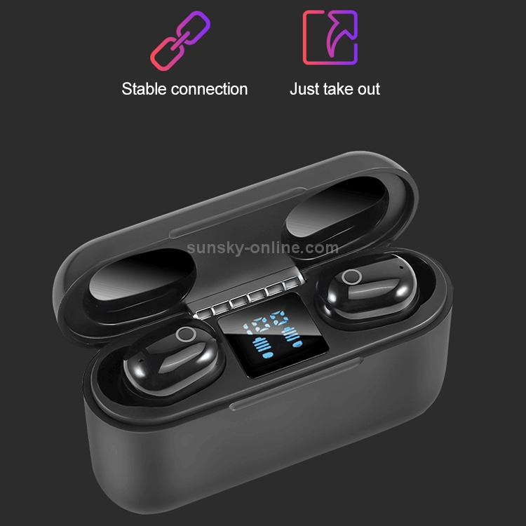Dt-18 Wireless Two Ear Bluetooth Headset With 2000mAh Charging Cabin & Touch & Intelligent Magnetic Suction Charging (White) Dt-18 Wireless Two Ear Bluetooth Headset With 2000mAh Charging Cabin & Touch & Intelligent Magnetic Suction Charging (White)