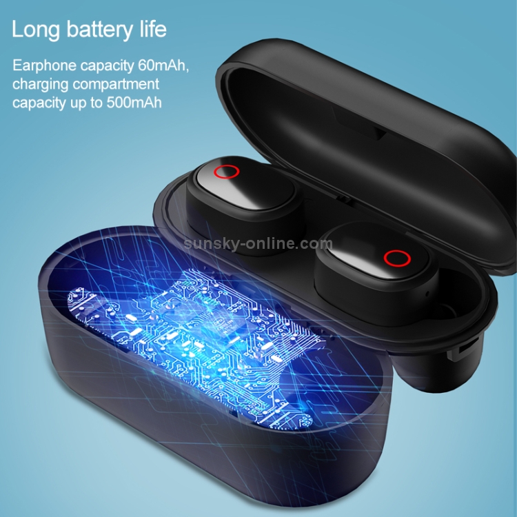 WK V20 TWS Bluetooth 5.0 Wireless Bluetooth Earphone with Charging