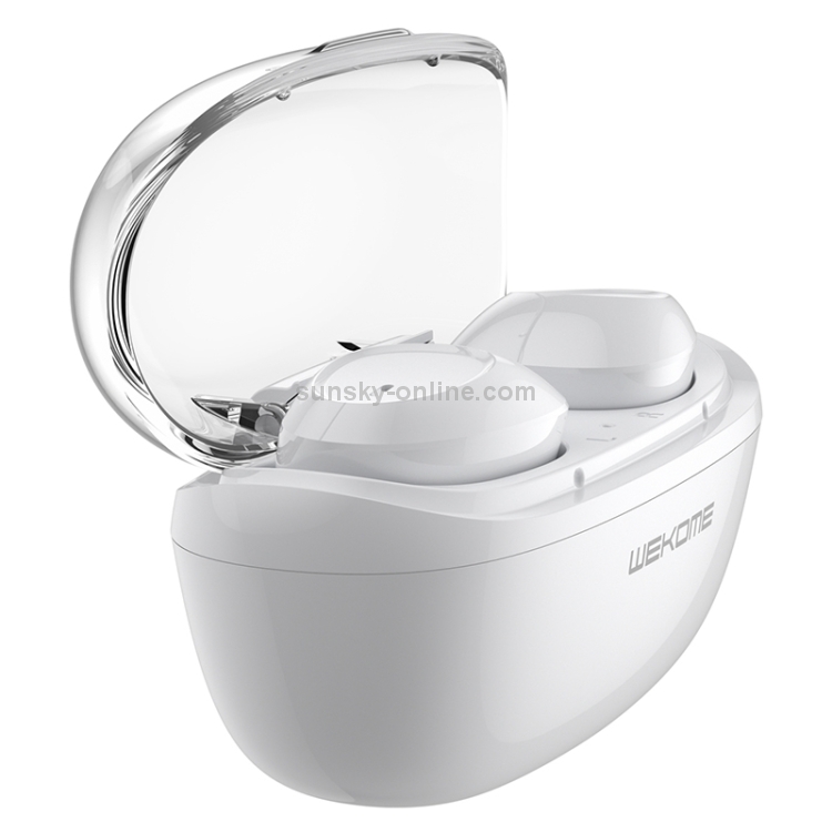WK V25 TWS Bluetooth 5.0 Touch Wireless Bluetooth Earphone with Memory Connection & Charging Box, Support HD Calls & Siri(White) WK V25 TWS Bluetooth 5.0 Touch Wireless Bluetooth Earphone with Memory Connection & Charging Box, Support HD Calls & Siri(White)