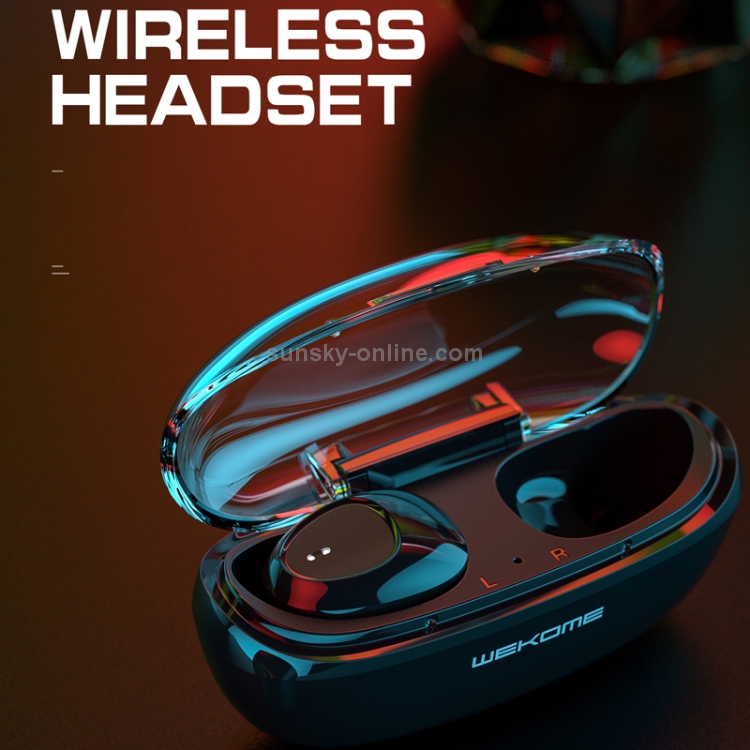 WK V25 TWS Bluetooth 5.0 Touch Wireless Bluetooth Earphone with Memory Connection & Charging Box, Support HD Calls & Siri(White) WK V25 TWS Bluetooth 5.0 Touch Wireless Bluetooth Earphone with Memory Connection & Charging Box, Support HD Calls & Siri(White)