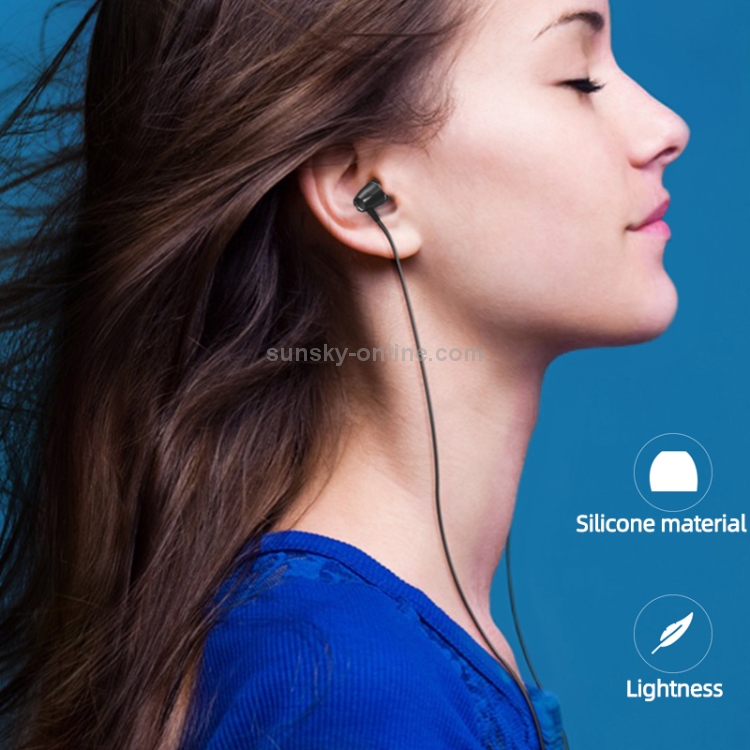 WK Y6 3.5mm Plug Wired Music Earphone, Support Wire Control & Call, Cable Length: 1.2m (Black) WK Y6 3.5mm Plug Wired Music Earphone, Support Wire Control & Call, Cable Length: 1.2m (Black)