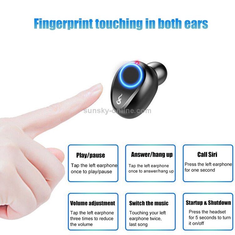 F9 TWS V5.0 Touch Control Binaural Wireless Bluetooth Headset with Breathing Light and Digital Display F9 TWS V5.0 Touch Control Binaural Wireless Bluetooth Headset with Breathing Light and Digital Display