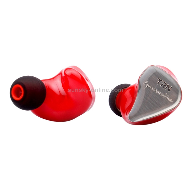 TRN IM1 Hybrid In Ear Earphone Monitor Running Sport HiFi Headset with Detachable 0.75mm 2Pin Connection, without Mic(Red) TRN IM1 Hybrid In Ear Earphone Monitor Running Sport HiFi Headset with Detachable 0.75mm 2Pin Connection, without Mic(Red)