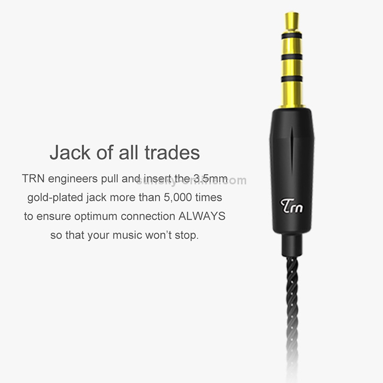 TRN V20 Hybrid In Ear Earphone Monitor Running Sport HiFi Headset with Detachable 2Pin Connection, with Mic(Black) TRN V20 Hybrid In Ear Earphone Monitor Running Sport HiFi Headset with Detachable 2Pin Connection, with Mic(Black)