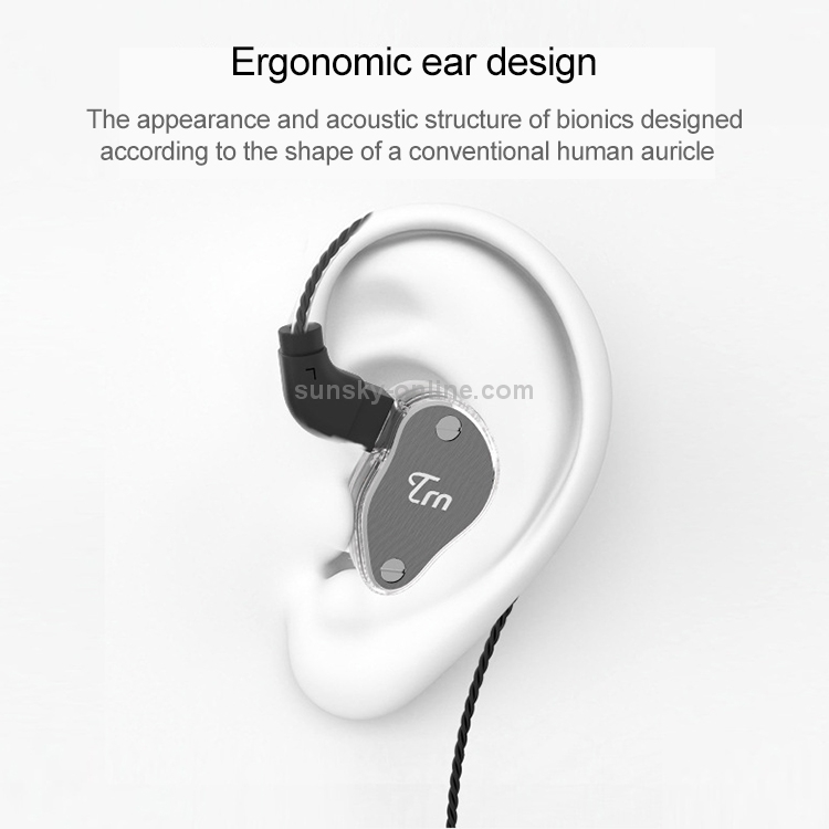 TRN V60 Hybrid In Ear Earphone Monitor Running Sport HiFi Headset with Detachable 2Pin Connection, with Mic(Blue) TRN V60 Hybrid In Ear Earphone Monitor Running Sport HiFi Headset with Detachable 2Pin Connection, with Mic(Blue)