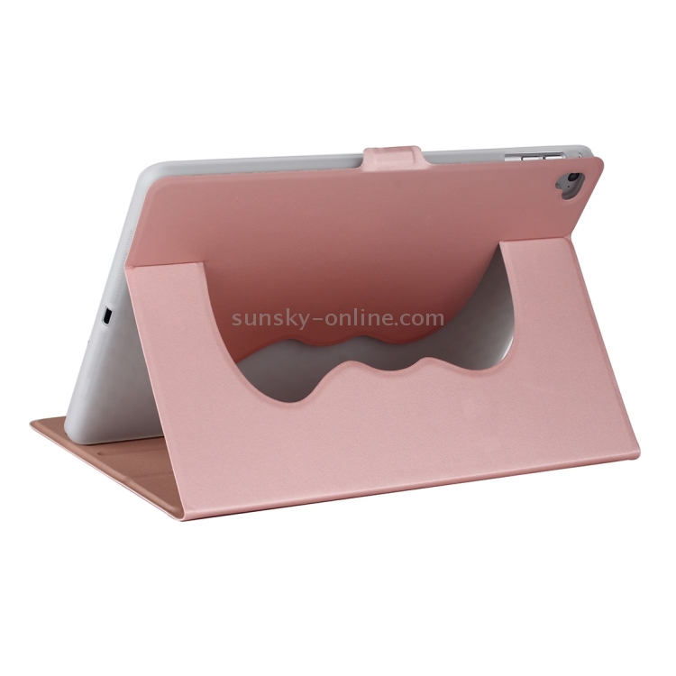 For iPad Air / iPad Air 2 / iPad Pro 9.7 / iPad 9.7 (2018) & iPad 9.7 (2017) Elasticity Leather Horizontal Flip Leather Case with Holder & Sleep / Wake-up Function(Rose Gold) For iPad Air / iPad Air 2 / iPad Pro 9.7 / iPad 9.7 (2018) & iPad 9.7 (2017) Elasticity Leather Horizontal Flip Leather Case with Holder & Sleep / Wake-up Function(Rose Gold)